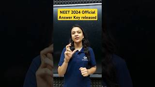 NEET 2024 Official Answer Key released by NTA #neet #nta