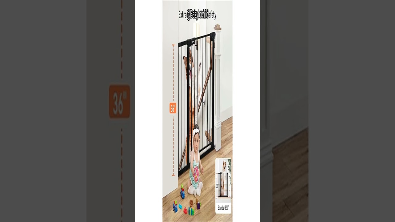 Breathable Running Tops COMOMY 42-Inch Extra Tall Baby Gate - Pressure ...