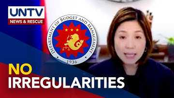 DBM sees no irregularities in P588-B unprogrammed funds