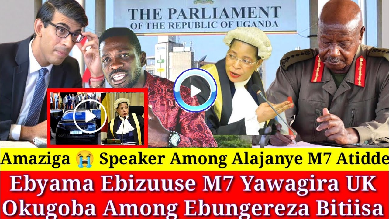 Speaker Among Kaweddemu Amaziga Mu Maaso Ga M7 Bobi Alayidde Tonaba Ebaluwa Enkambwe Efulumye