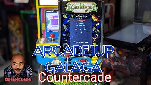 Galaga Countercade by Arcade1UP @DetroitLove