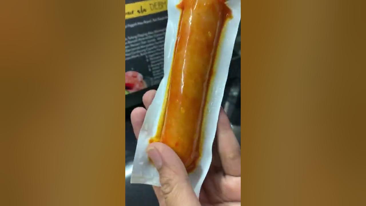 ADA YANG BERPUTAR TAPI BUKAN NASIB , SARAPAN SOSIS KANZLER SINGLES YUK