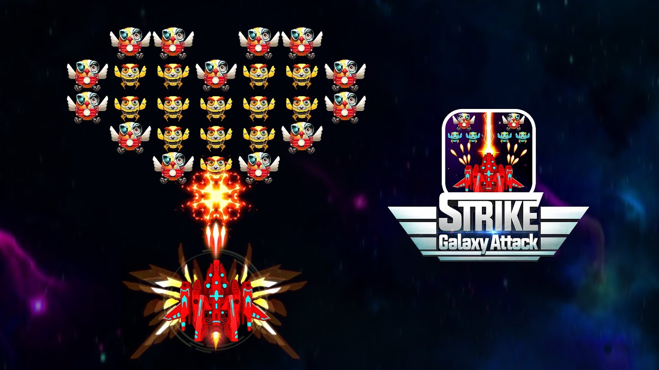 Strike Galaxy Attack MOD APK cover