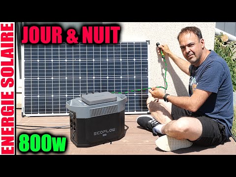 ECOFLOW powerstream de lEnergie solaire le jour et la nuit ! le Micro-onduleur 2.0 économie 24h/24h @BricovideoOvh