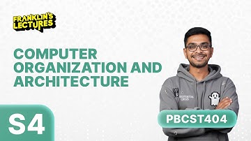 B.Tech S4 | Computer Organization & Architecture | Franklin
