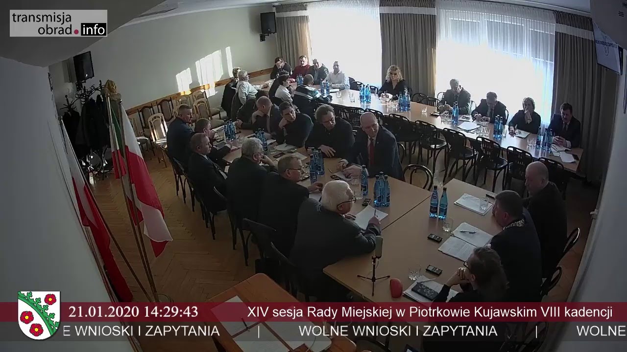 Sesja Rady Gminy Piotrków Kujawski XIV Sesja Rady Miejskiej w Piotrkowie Kujawskim - YouTube