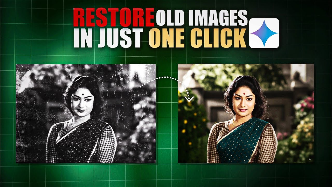 AI Restores 70-Year-Old Photos to 4K | How to Restore Old Photos with AI