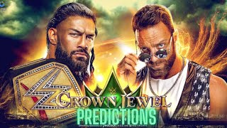 WWE Crown Jewel 2023 Predictions !