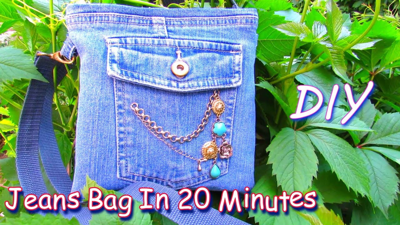 Bags denim jeans photo ~ DIY Tutorial Ideas!
