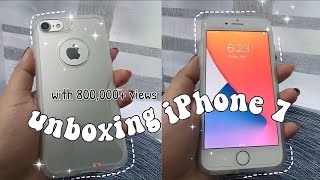 unboxing iPhone 7 128 GB in 2023📱| kayedeenjoy