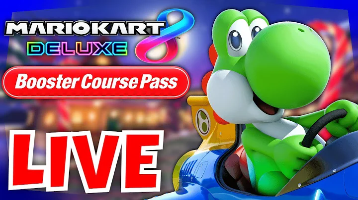 Karting Through The Snow | Playing Mario Kart 8 De...