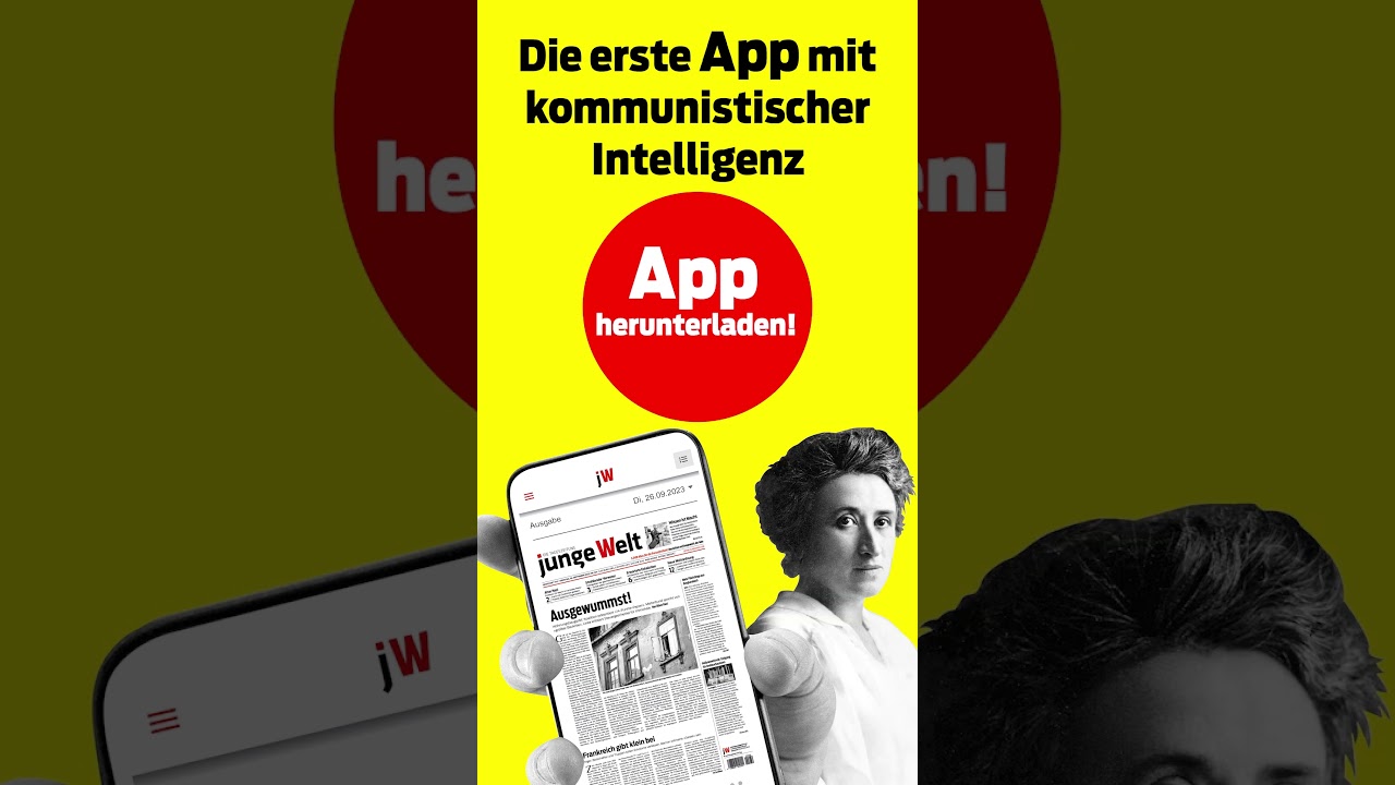 Jetzt neu: die junge Welt-App