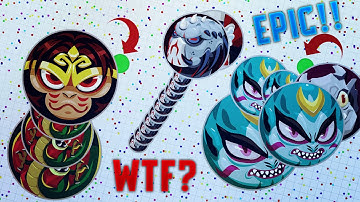 2 SAME SIZE POPSPLITS? - #BEST #WTF Moments,PopSplits,Highscores,Destroying Teams,Baiting - Agar.io