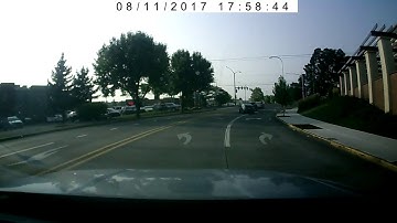Red light runner - close call