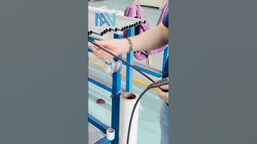 Ultrasonic Testing of BA tube  #pipe #manufacturing #stainlesssteel