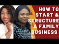 Building family finance  how to structure a family business  family life builders tv