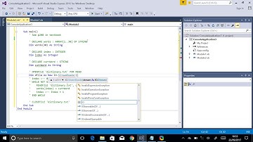 CIE 9608 2.2.3 VB Read File Example