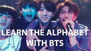 Let's learn the alphabet with bts !no copyright infringement intended.
all rights to clips and music belong their respective owners.