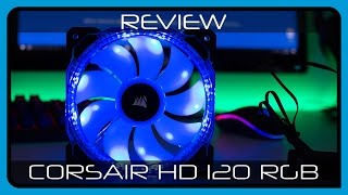 Los mejores Ventiladores RGB  - Corsair HD120 RGB