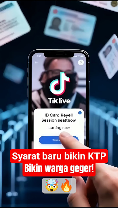 Baru! KTP Cuma Bisa Lewat TikTok?!! Warga Kaget 😱