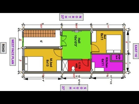 16 36 West Face House Map Plan Detail Youtube