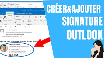 Comment mettre sa signature sur Outlook ?