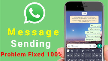 Fixed WhatsApp Message Not Sending & Receiving Problem 2024