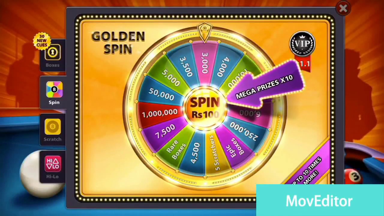 8 BALL POOL | HOW TO GET FREE SPIN