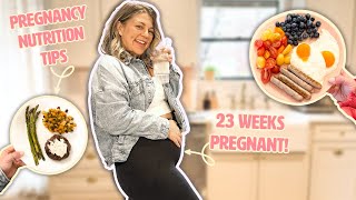 Pregnancy What I Eat in a Day | Second Trimester Pregnancy Nutrition Tips