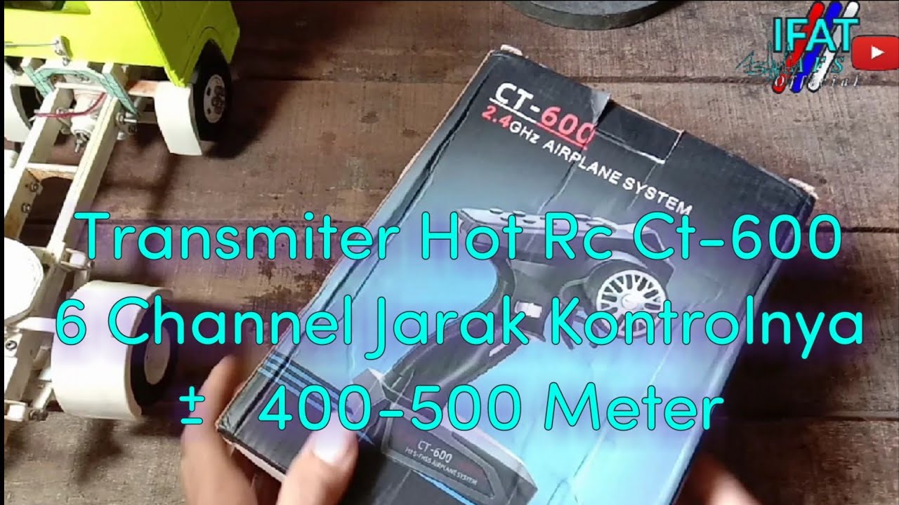Transmitter Hot Rc CT-600 - YouTube