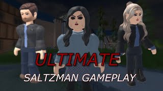 🔥ULTIMATE SALTZMAN GAMEPLAY 😈(Alaric, Lizzie, and Dark Josie) | The Vampire Origins | ROBLOX