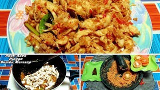 Resep Ayam Suwir Pedas Bumbu Rujak. 