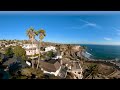 White Point Beach &amp; Trump National Golf Club in Los Angeles | Aerial Drone 360 video | 5K