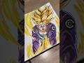 Day 7 of filling this sketchbook with Dragon Ball Z characters - FUTURE TRUNKS