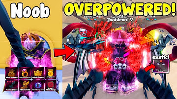 Noob With Admin Powers INSTANTLY BECAME OVERPOWERED In Anime Eternal! Part 2