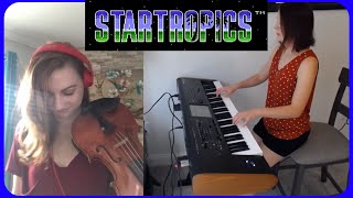 Startropics - Dungeon / Cave Theme on Violin and Keyboard