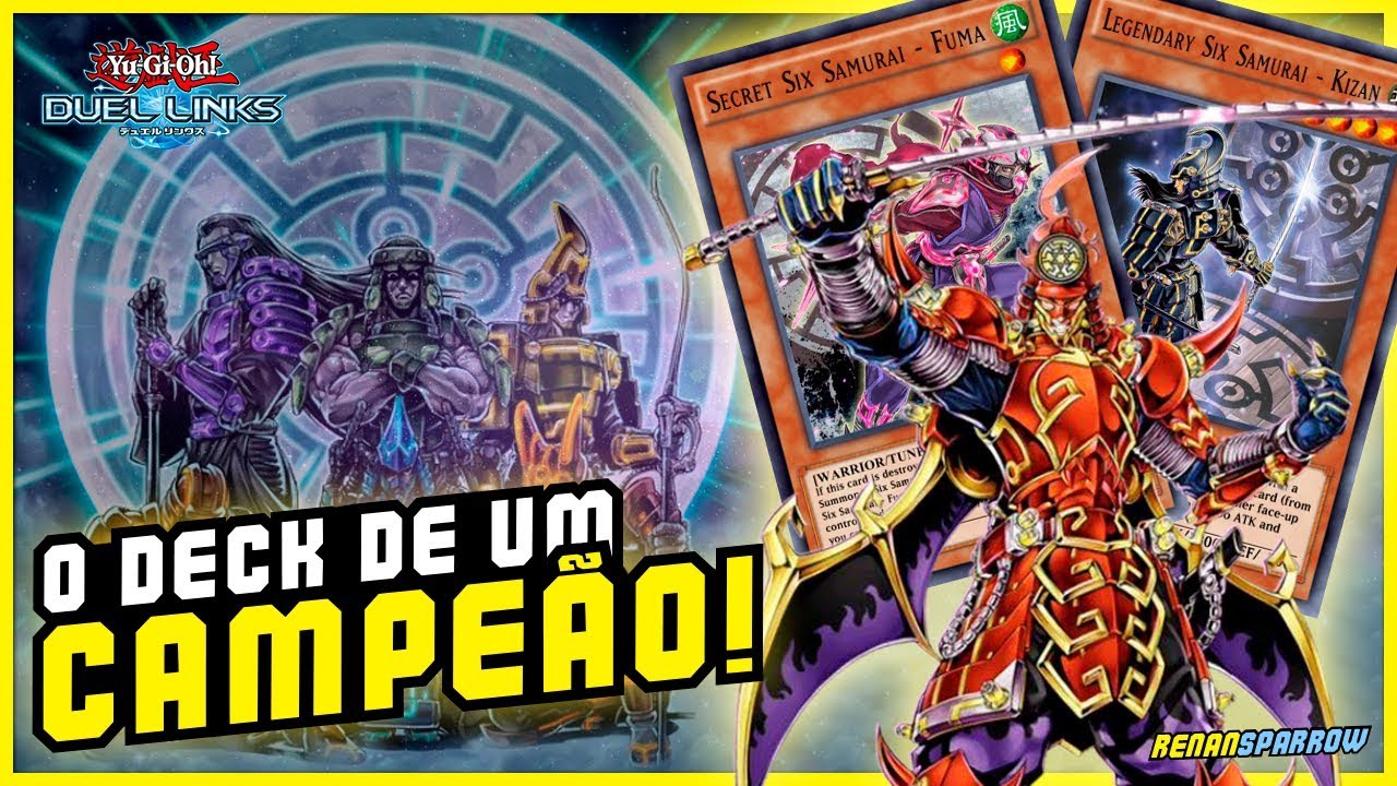 yugioh duel links six samurai deck No Banlist! Samurai! Full Power! Unlimited! [Yu-Gi-Oh! Links] Ladies and Gentlemen! Deck Six
