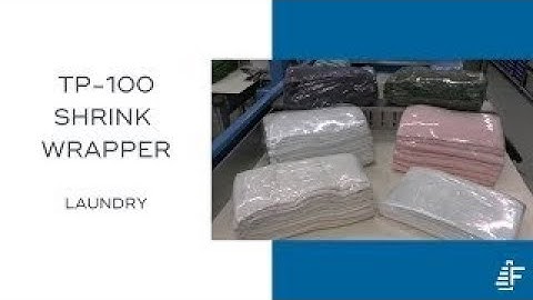 Laundry Wrapping TP 100 L-Bar Sealer Shrink Wrapping Systems