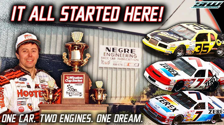 Inside Alan Kulwicki's First Two NASCAR Race Shops...