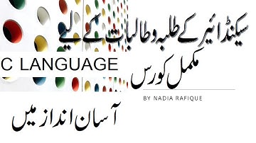 Lecture # 05 | Steps to prepare a c program to execute Urdu/Hindi