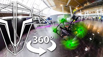 "Insta360 ONE" on a racing drone - VR 360 VIDEO