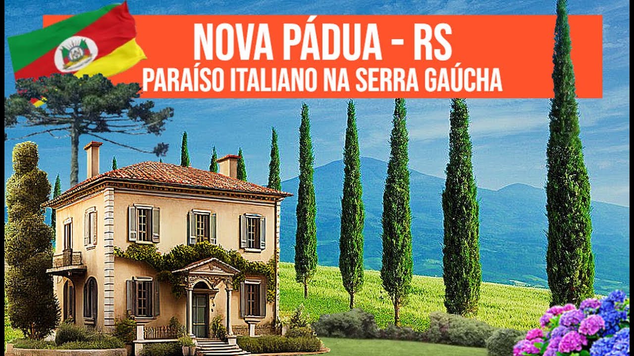 🍁Rio Grande do Sul🍁 Nova Pádua - Pequeno paraíso Italiano na serra Gaúcha.