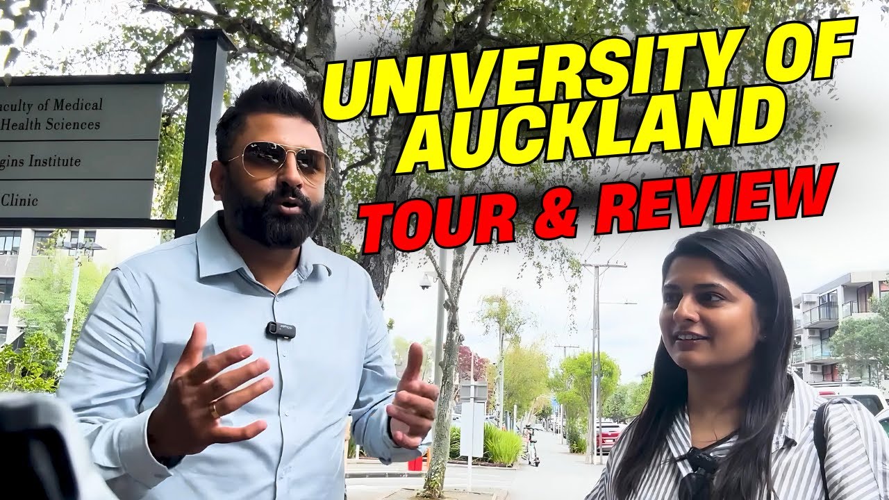 The University of Auckland Tour with Student | Chakit Sharma in New Zealand