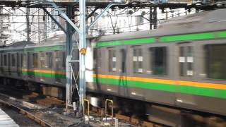 [FHD]E233系3000番台　横浜駅発車