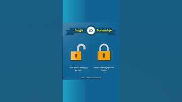 Perbedaan Google dan Duckduckgo #shorts