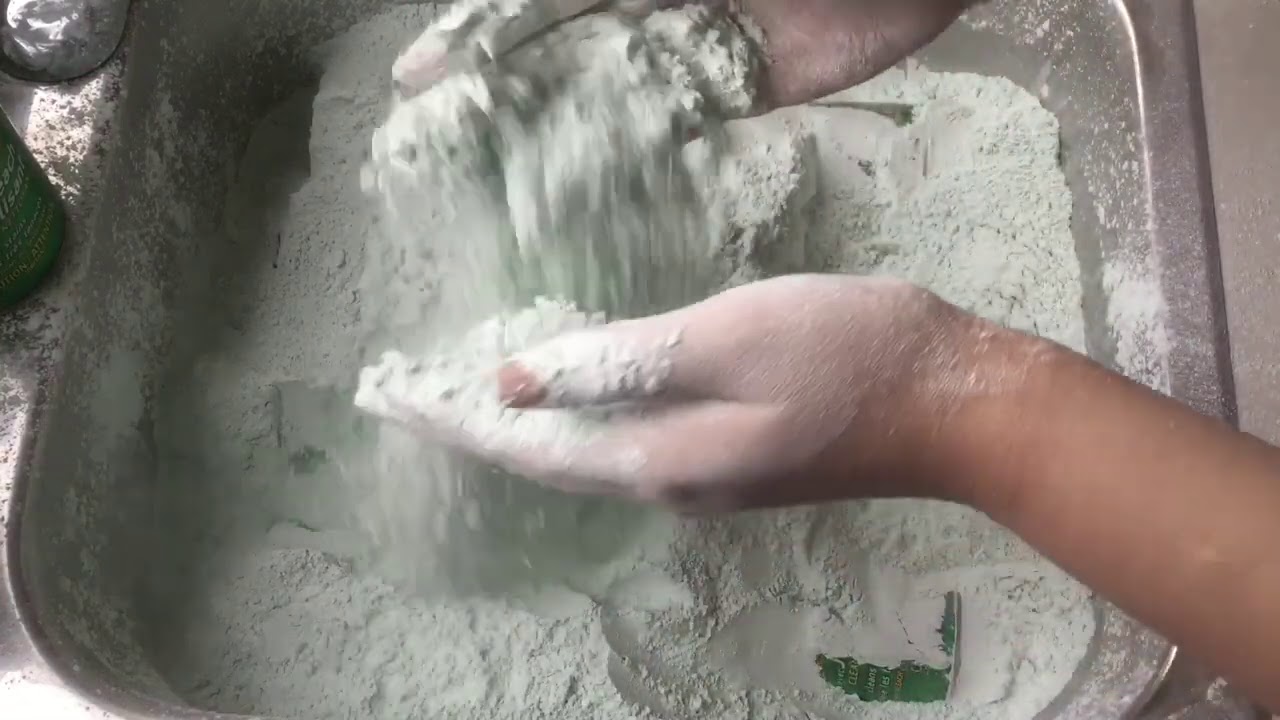 23 can comet 💫 powder play & Lavender Pinesol Paste asmr