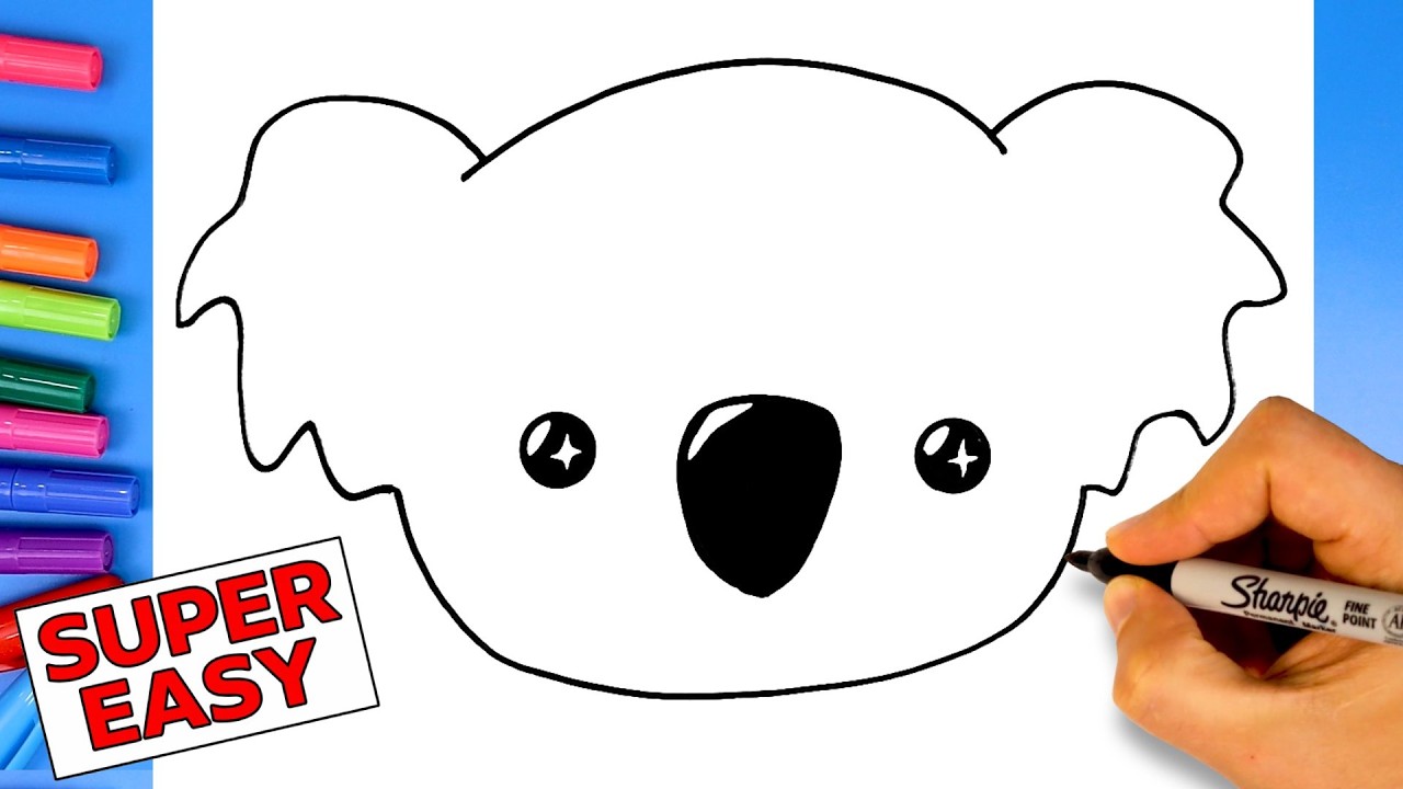 How to Draw a Koala Bear 🐨 | Cute & Easy Drawing Tutorial