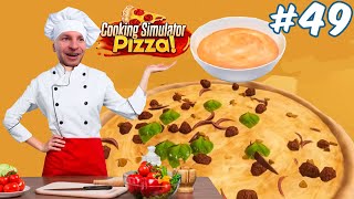 Ниламоп готовит пиццы Турецкую, Сырную и соус Айоли | Cooking Simulator - Pizza #49