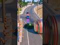 Cars Bollard Wall Crash - BeamNG.Drive  #beamngdrive