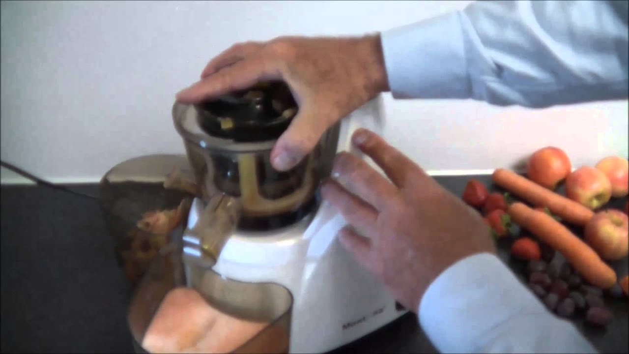 Slow juicer model ZZJ-802 fra MontAna - YouTube